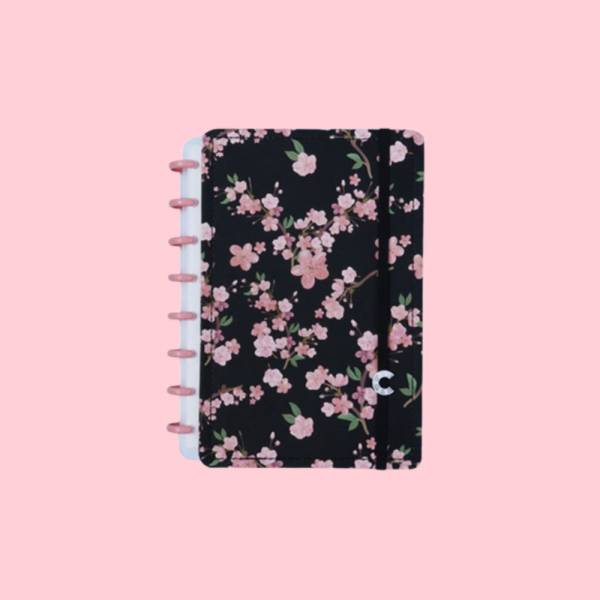 CADERNO BY GOCASE CLASSICAL ROSE BLACK - A5